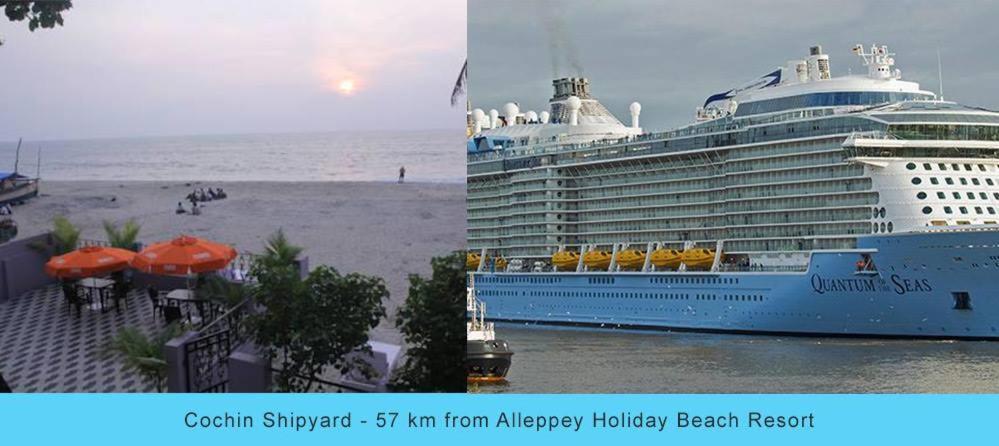 Alleppey Holiday Beach Resort Alappuzha Extérieur photo